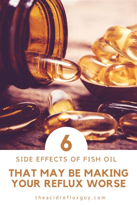 does fish oil cause heartburn.